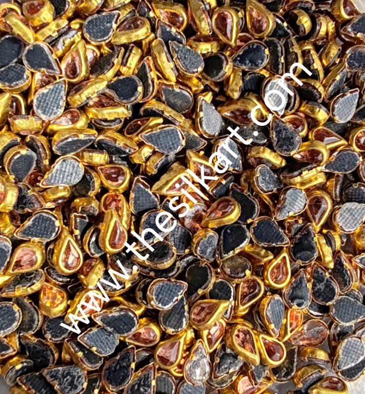 Tilakam shape peach glossy