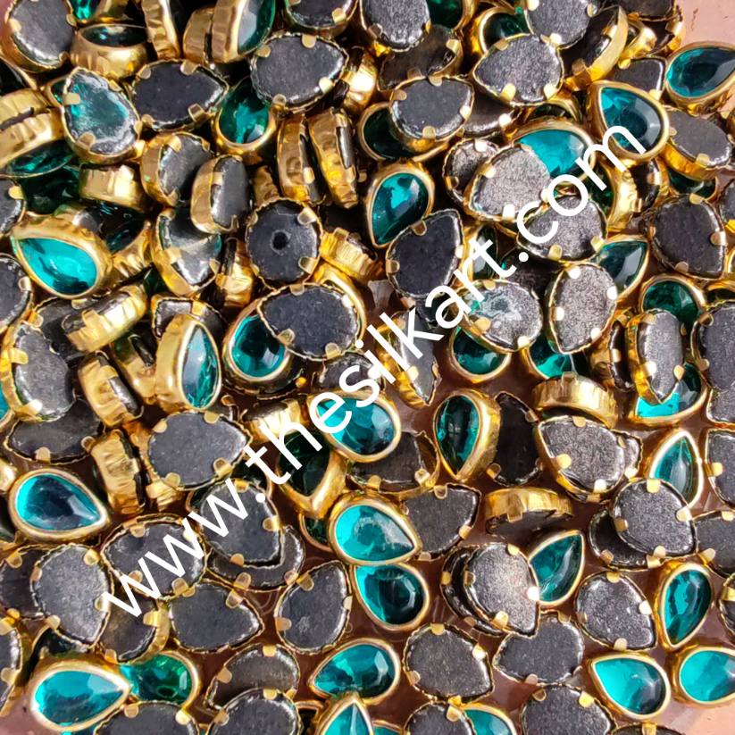 6k droup c green glass