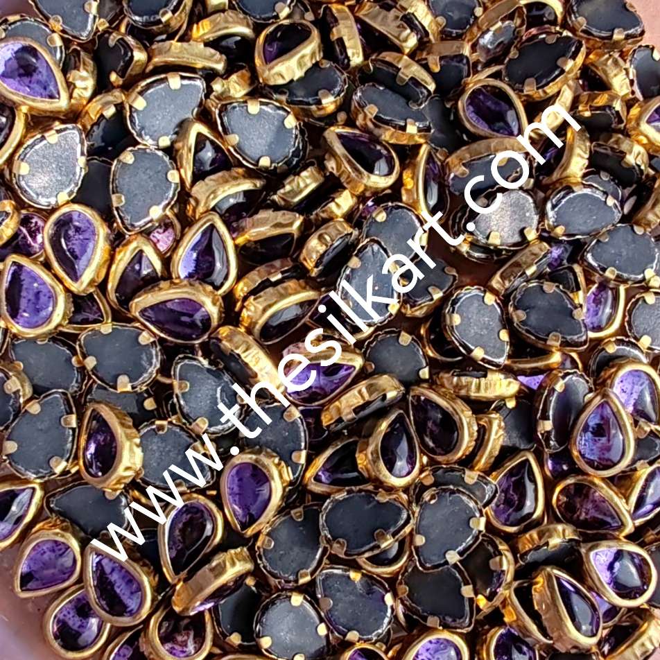 6k droup light purpule glass