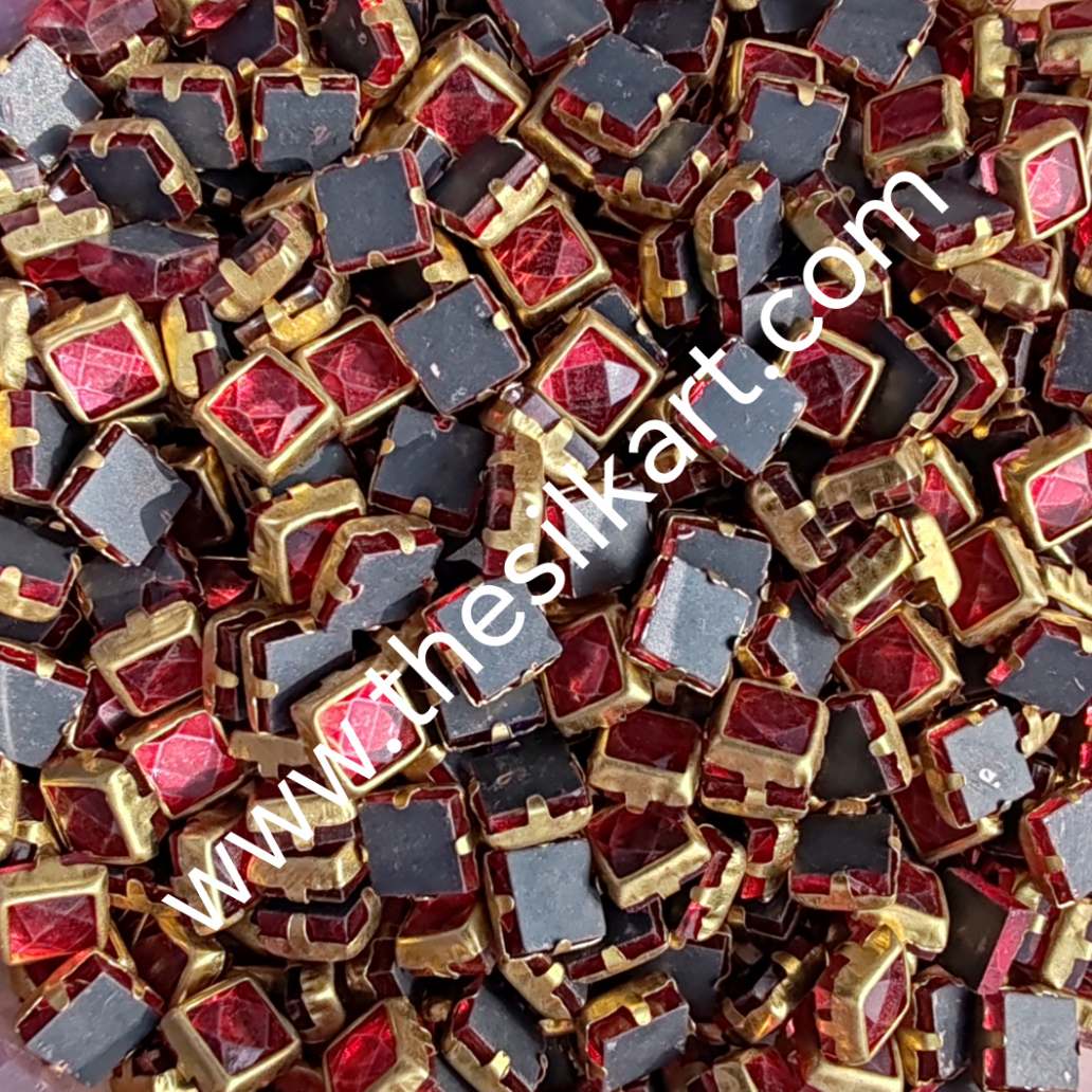 4*4 light red glossy