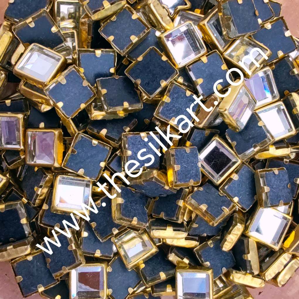 6*6 square glossy white