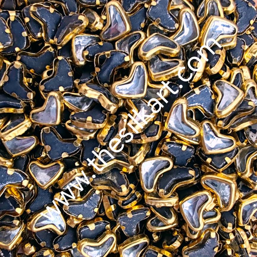 v shape glossy white