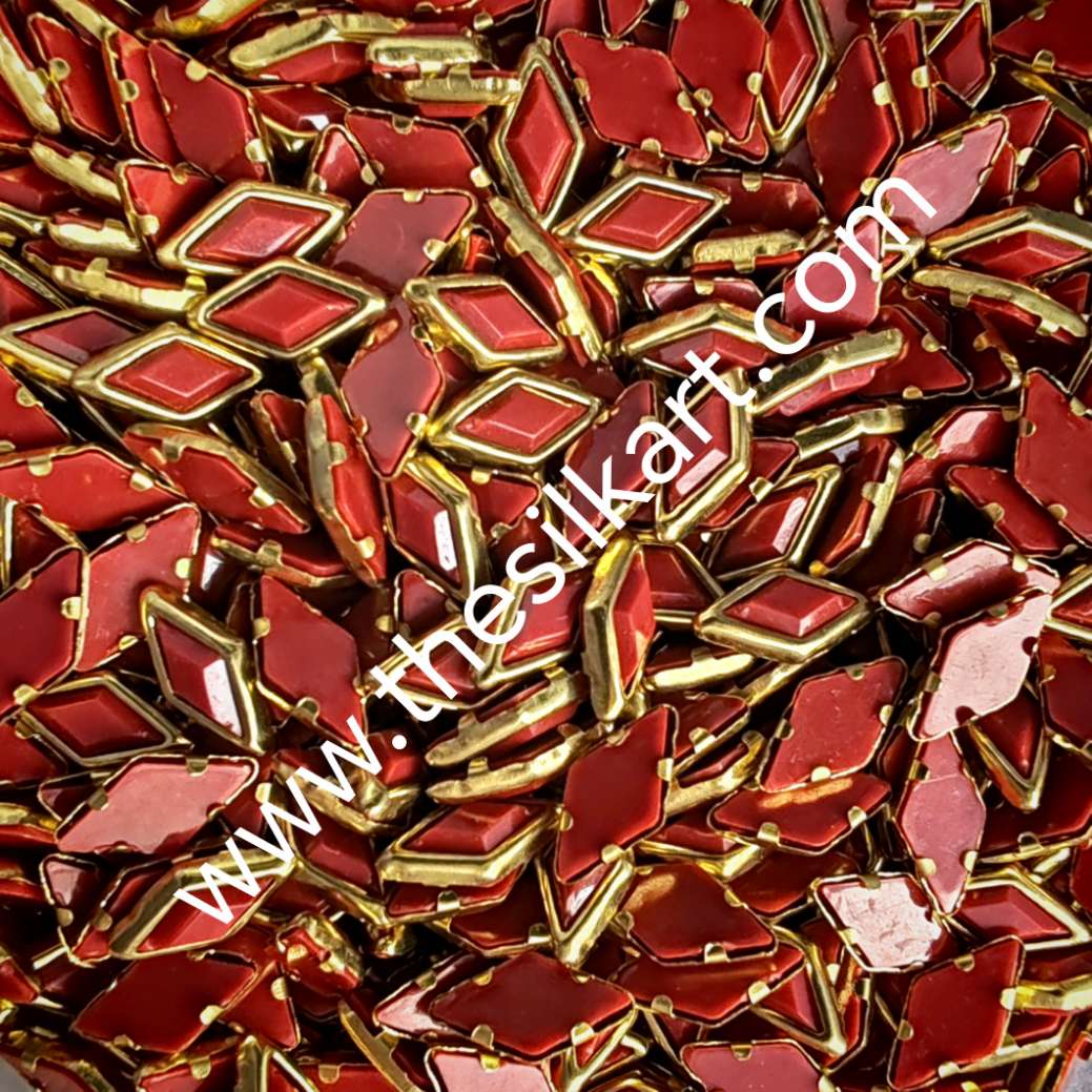 diamond shape marron colour matt