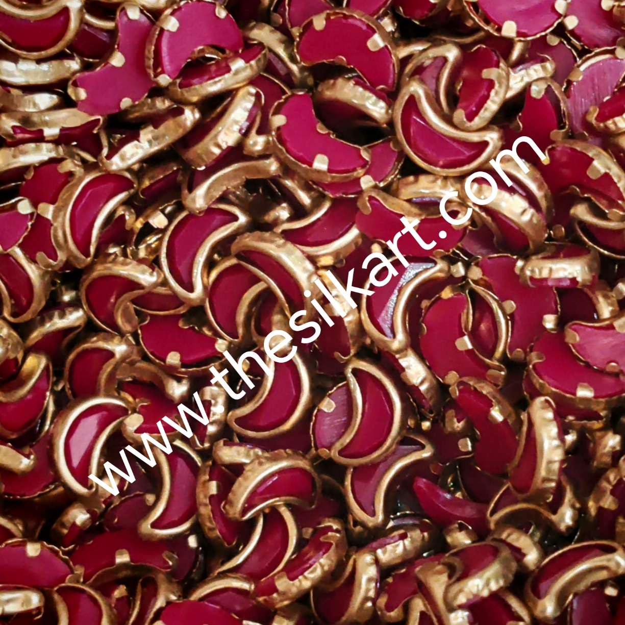 half moon pinkish marron matt