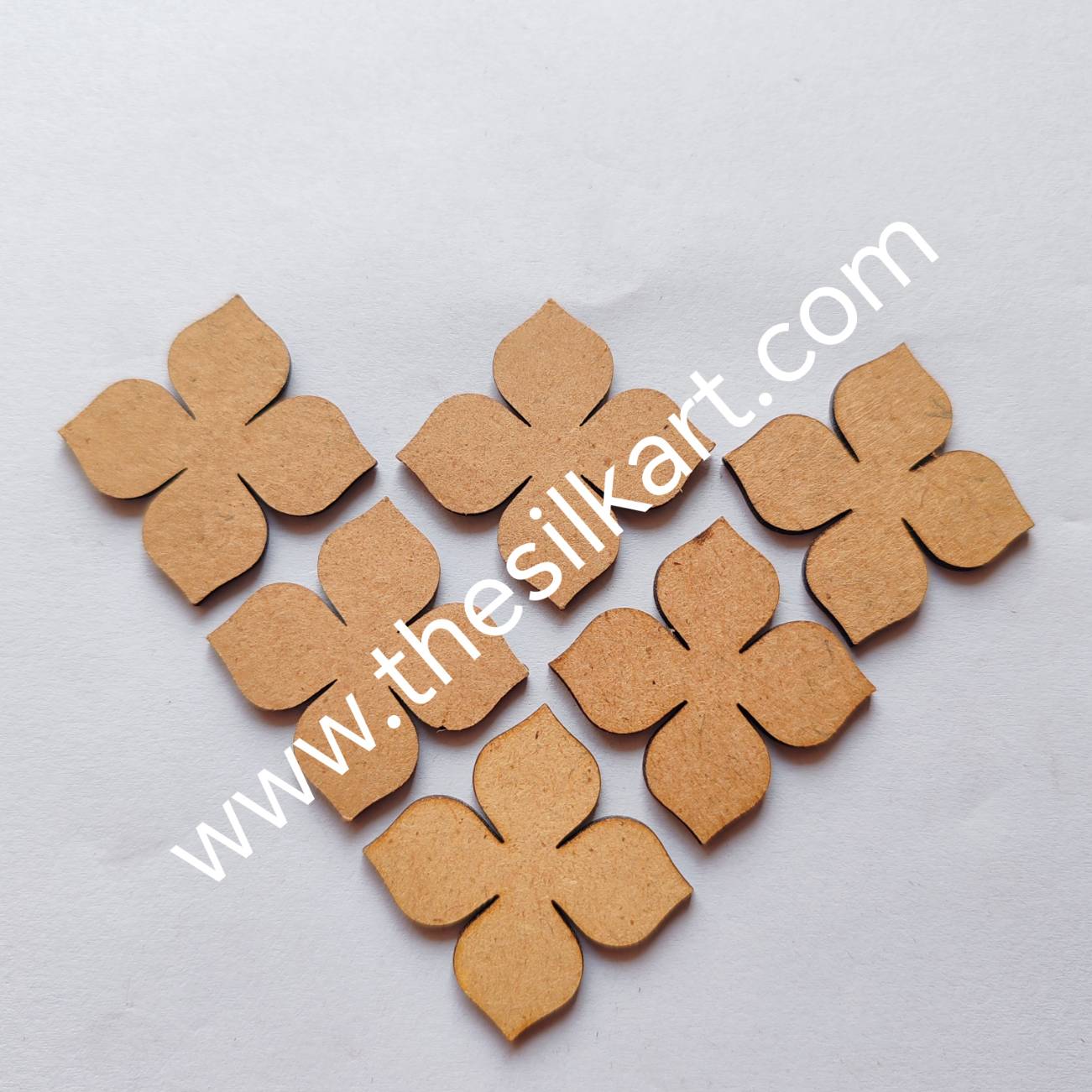 MDF flower shape 