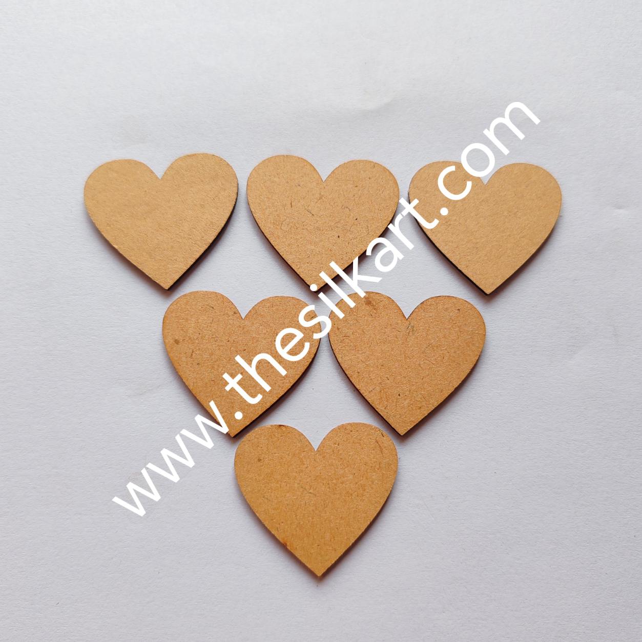 MDF heart shape