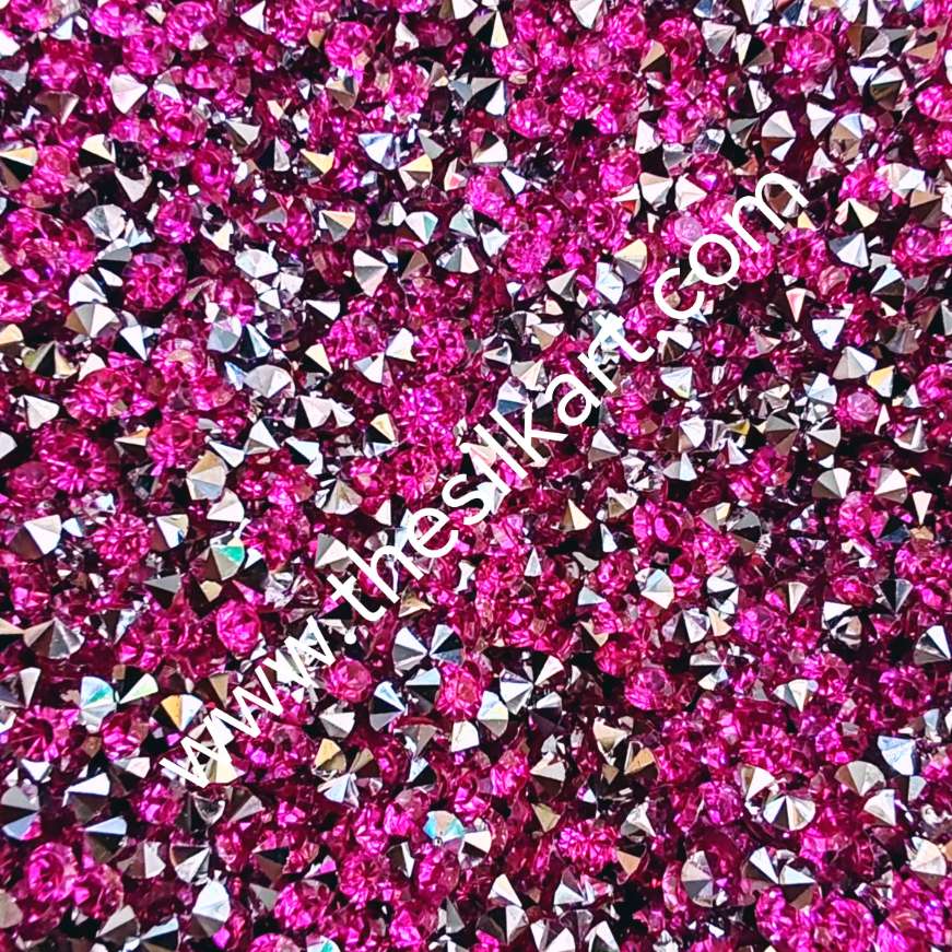 dark pink plastic jarcons