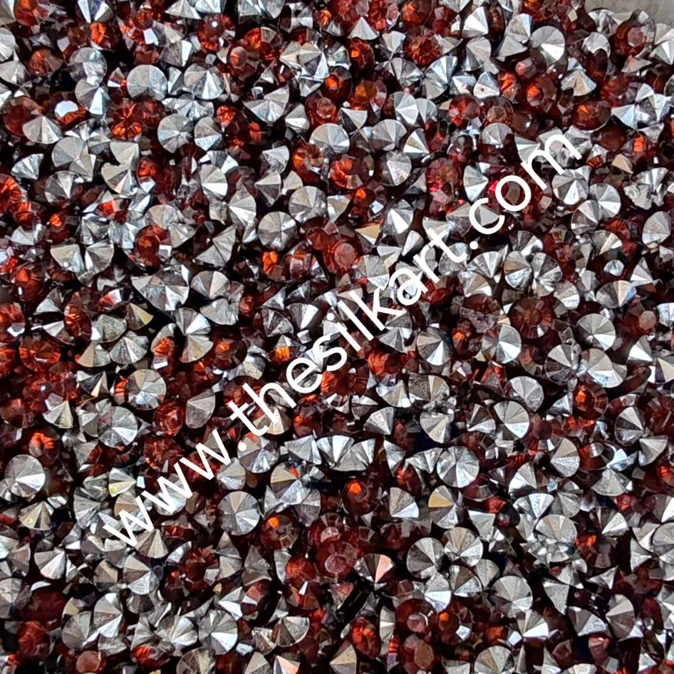 marron colour plastic jercons