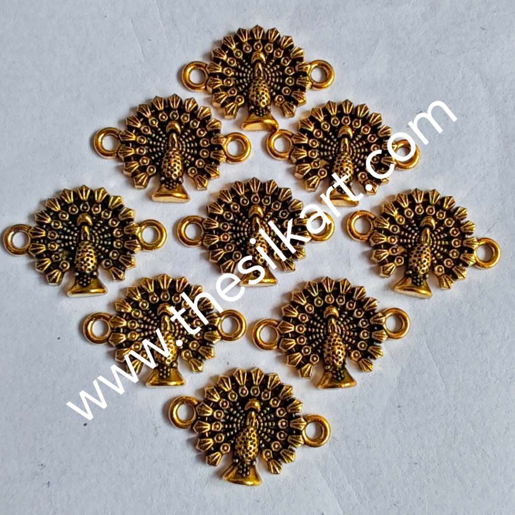peacock charms model no;2 gold 