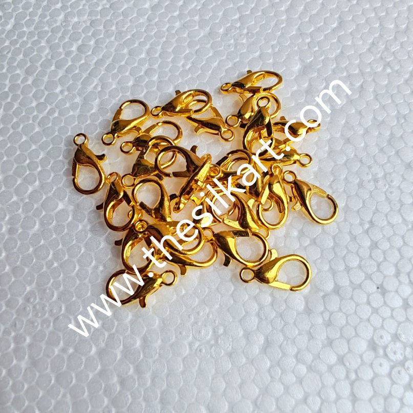 gold colour fish hooks