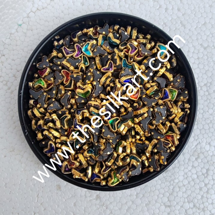 Multicolour kundans