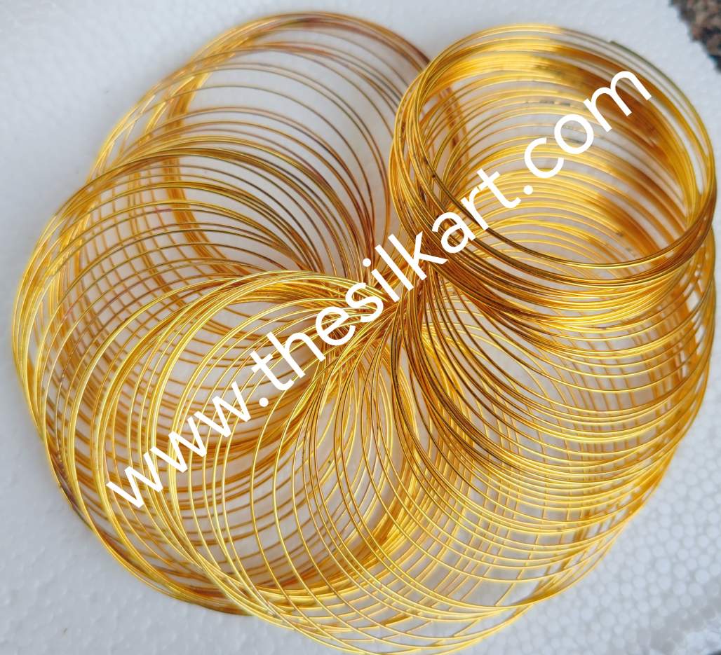 Gold colour Memory wire